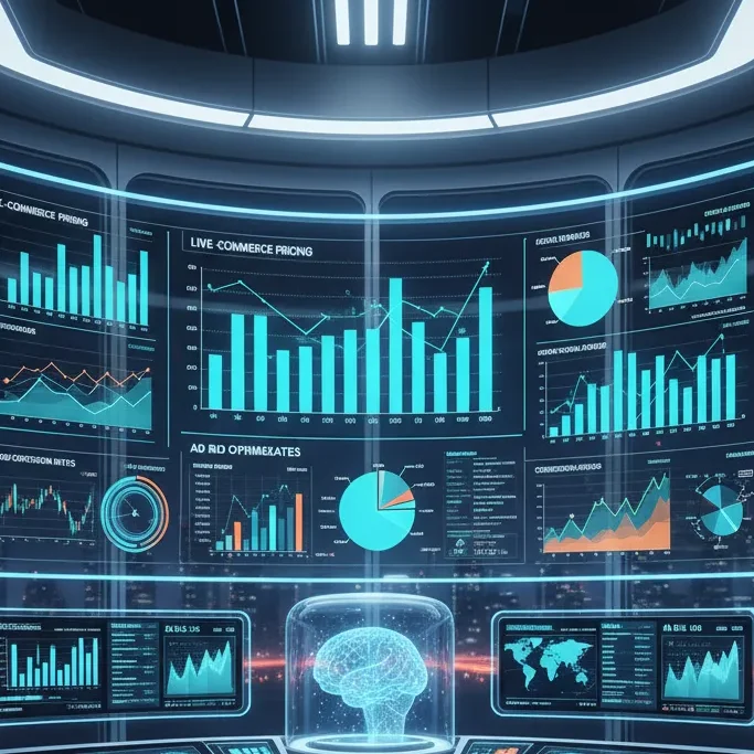 AI adjusting ad bids and dynamic pricing for maximum marketing ROI.